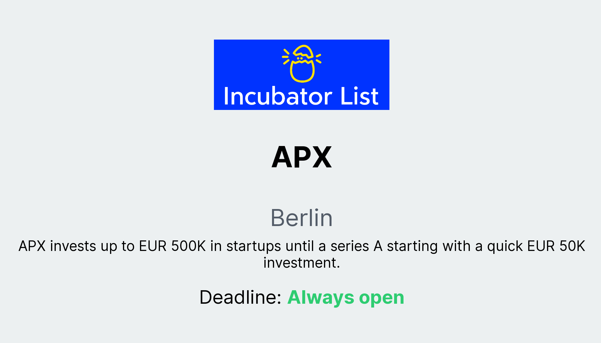 APX - Key Information